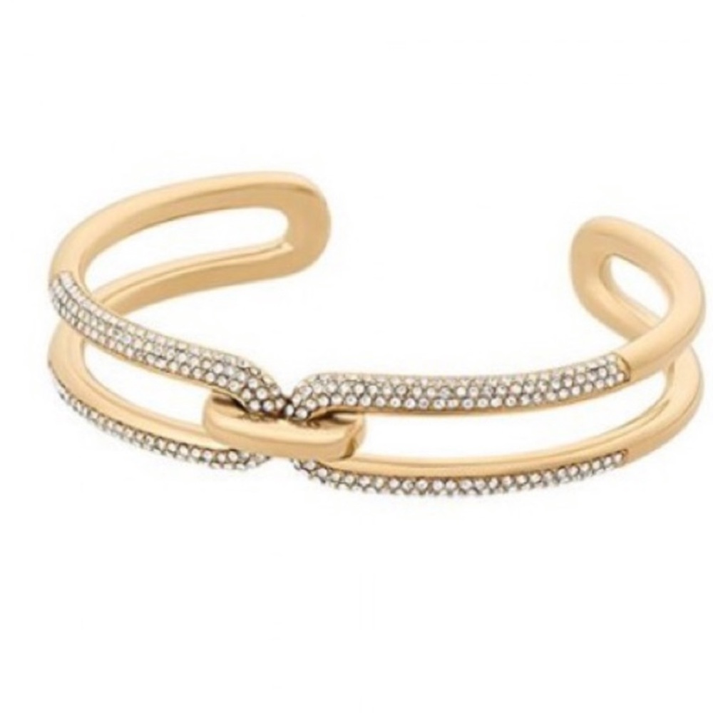 Michael Kors Gold Pave Crystal Bracelet Bangle